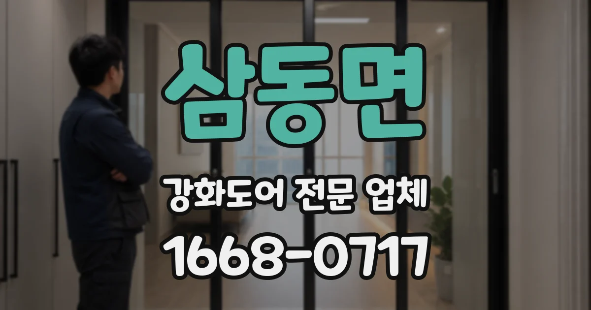 삼동면 강화도어 전문 업체