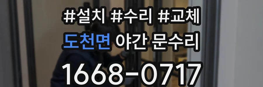도천면 야간 문수리