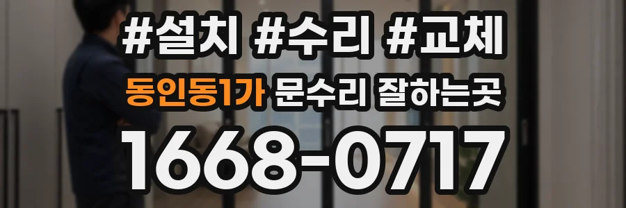 동인동1가 문수리 잘하는곳