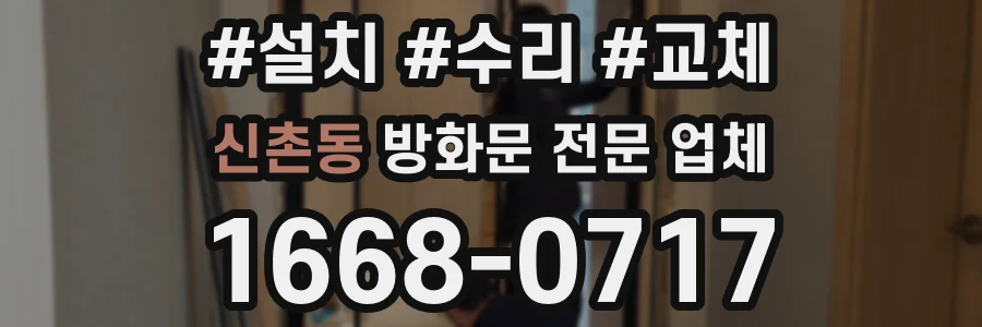 신촌동 방화문 전문 업체