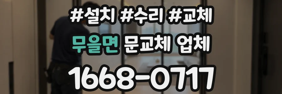 무을면 문교체 업체
