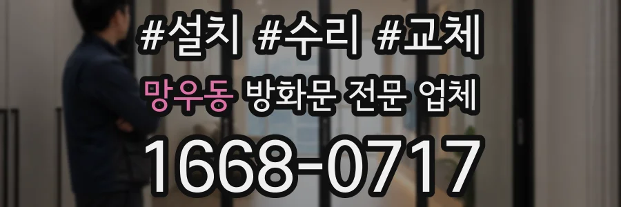 망우동 방화문 전문 업체