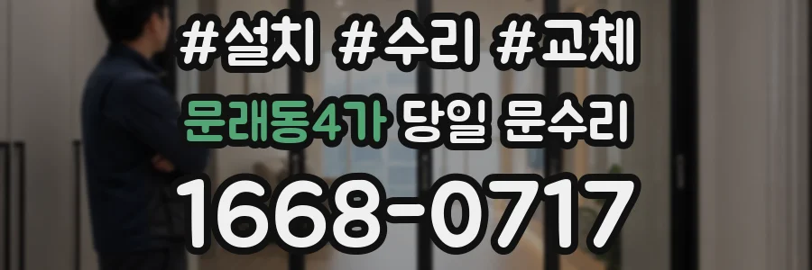 문래동4가 당일 문수리