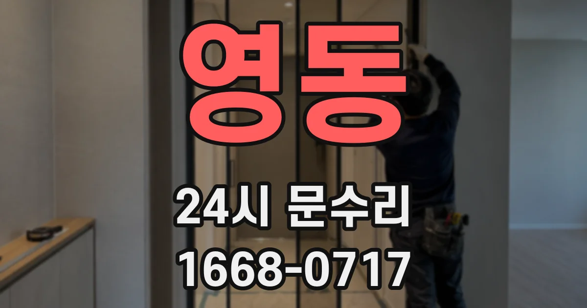 영동 24시 문수리