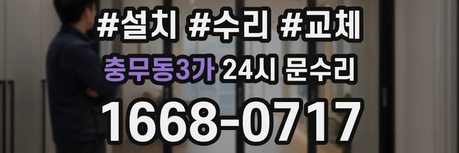 충무동3가 24시 문수리