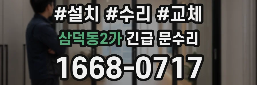 삼덕동2가 긴급 문수리