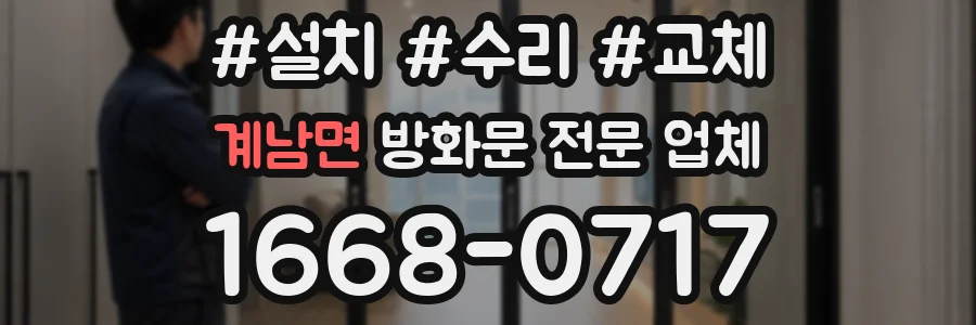 계남면 방화문 전문 업체