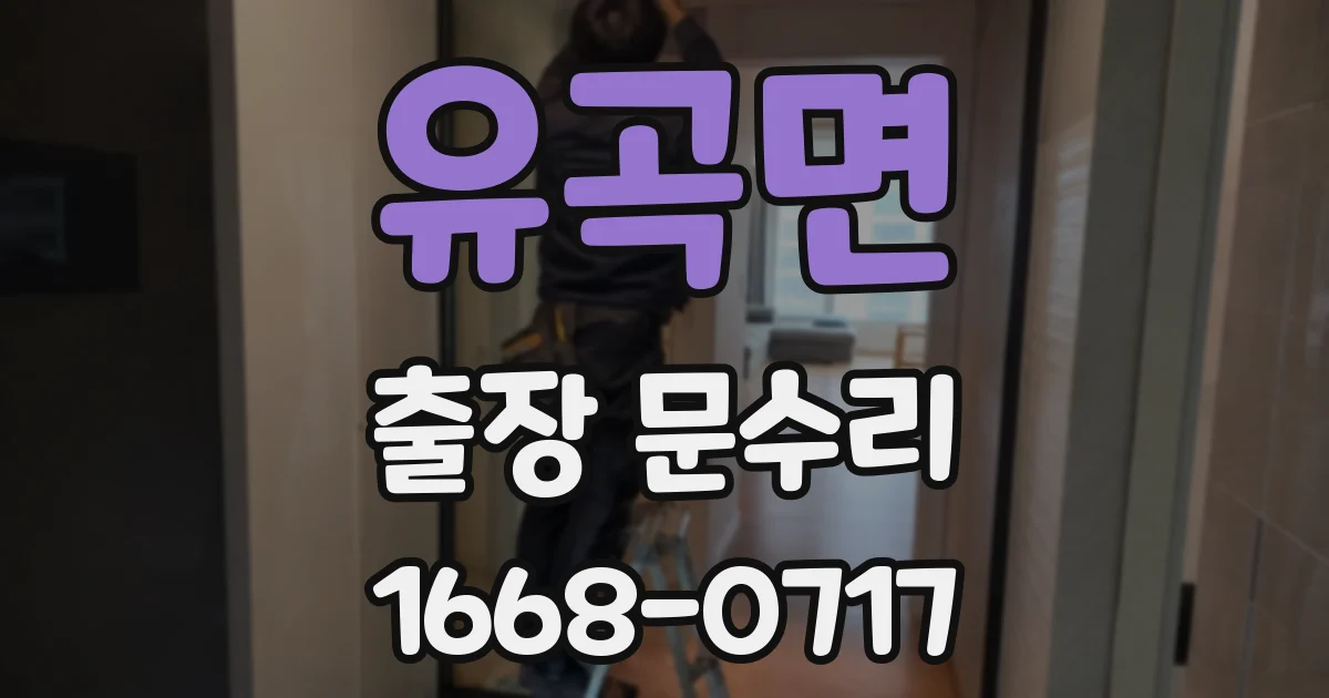 유곡면 출장 문수리