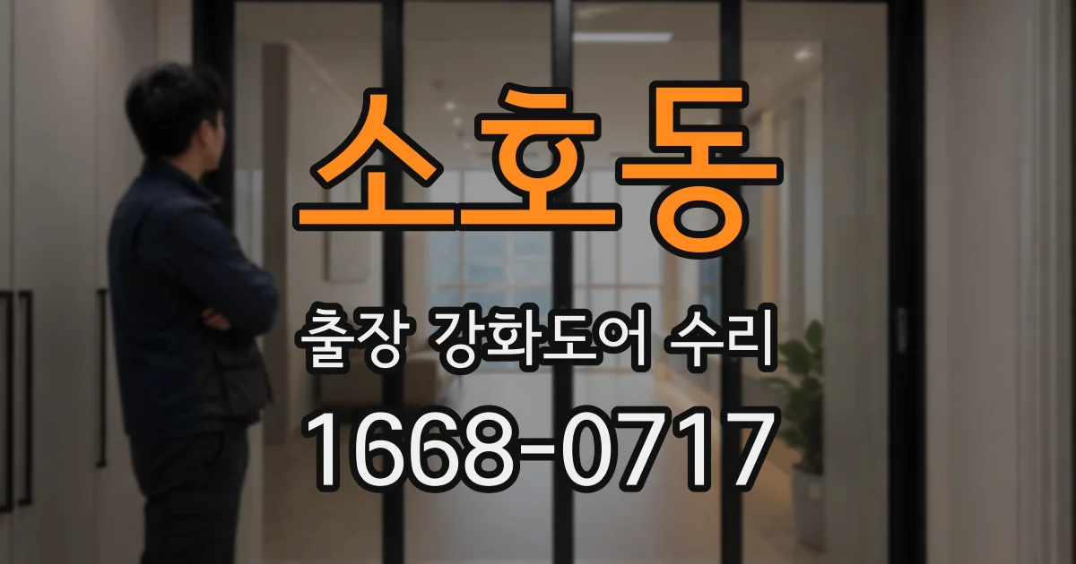 소호동 출장 강화도어 수리