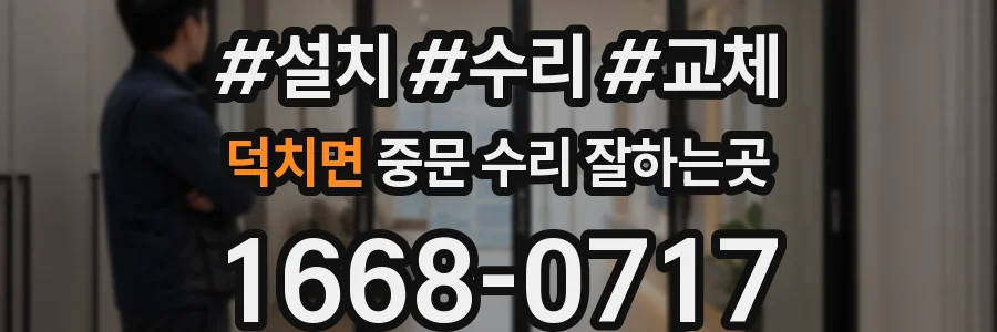 덕치면 중문 수리 잘하는곳