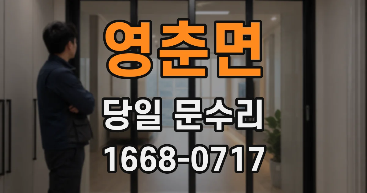 영춘면 당일 문수리