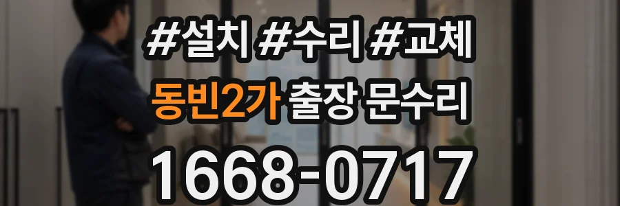 동빈2가 출장 문수리