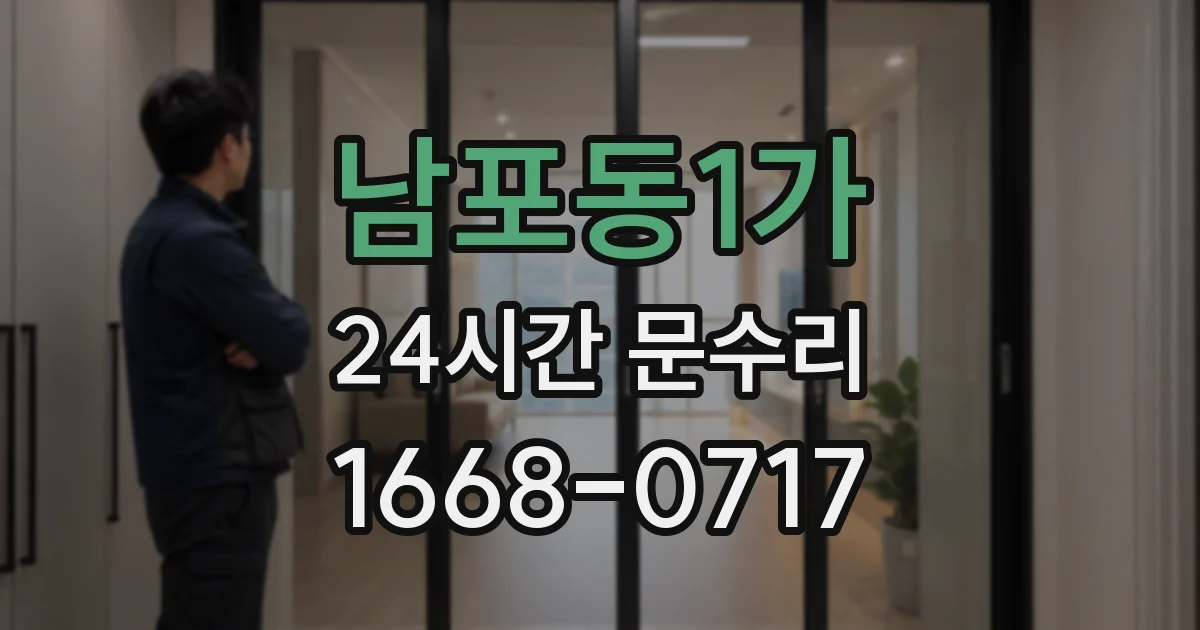 남포동1가 24시간 문수리