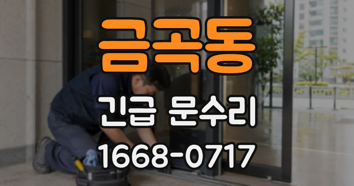 금곡동 긴급 문수리