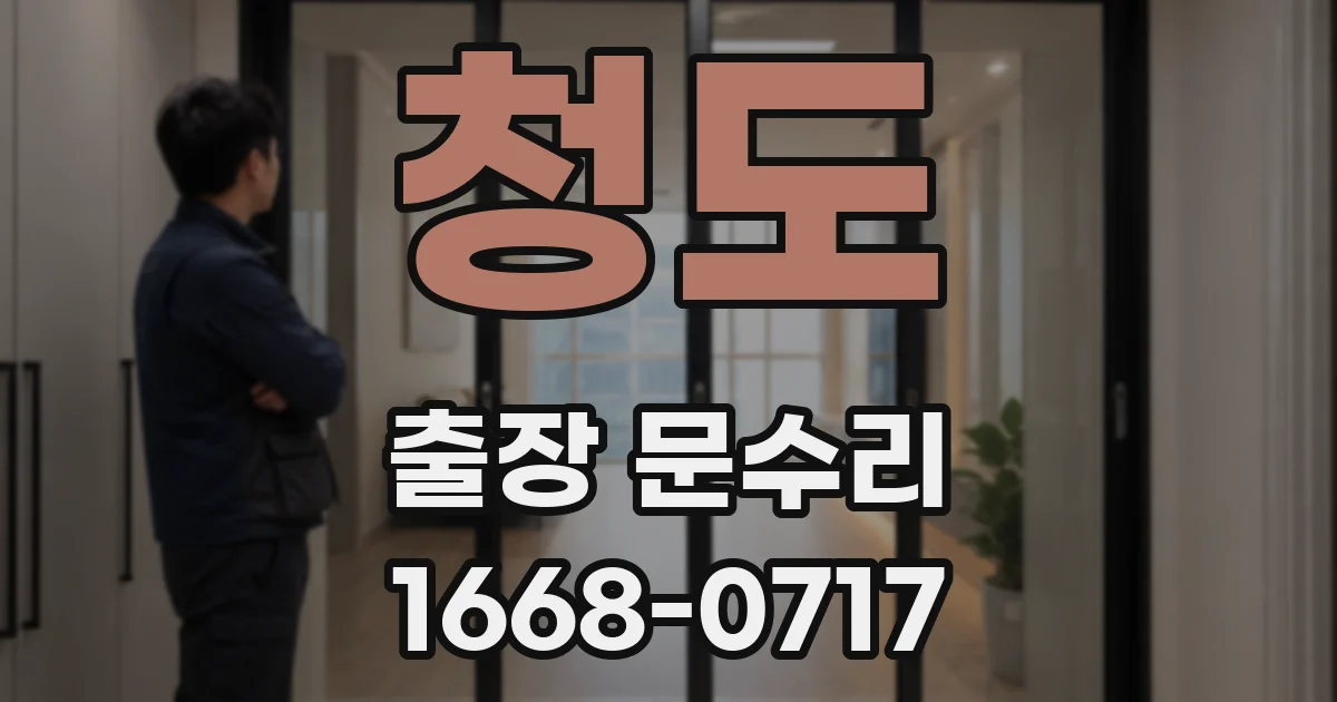 청도 출장 문수리