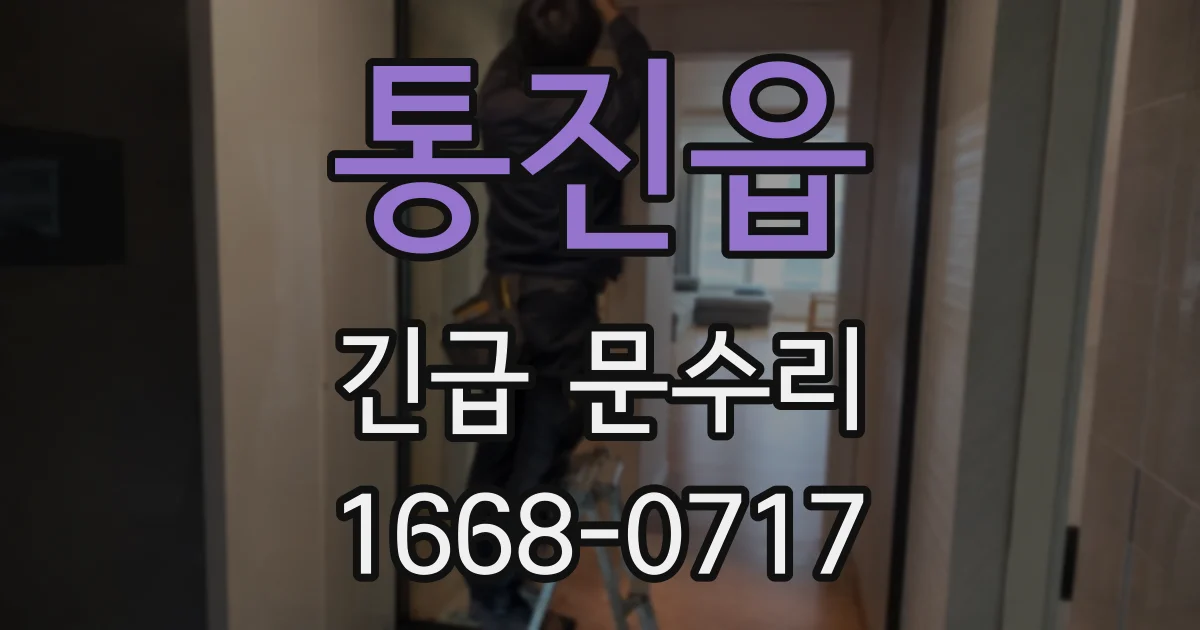 통진읍 긴급 문수리