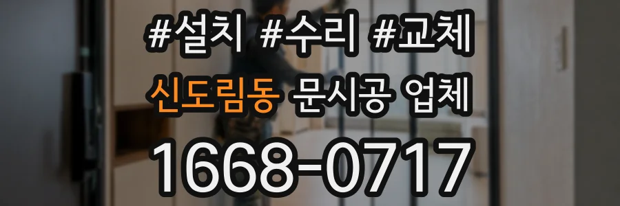 신도림동 문시공 업체