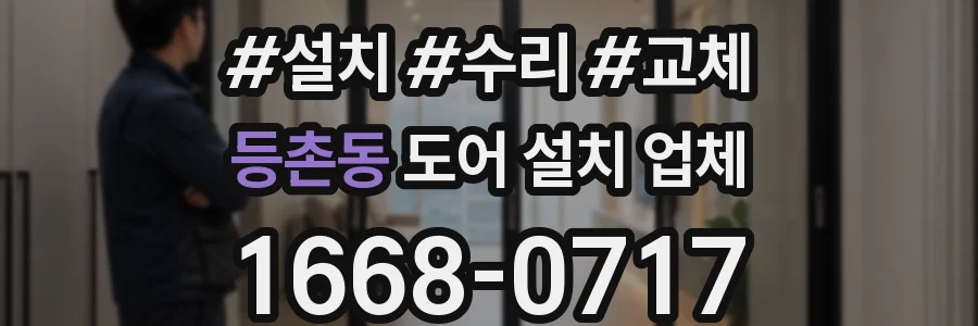 등촌동 도어 설치 업체