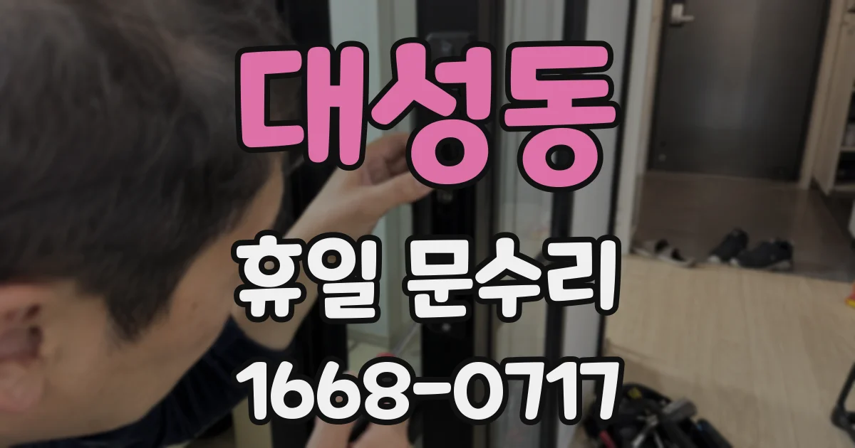 대성동 휴일 문수리