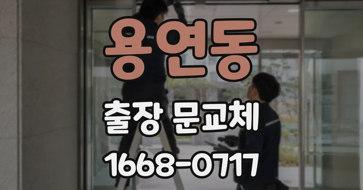 용연동 출장 문교체