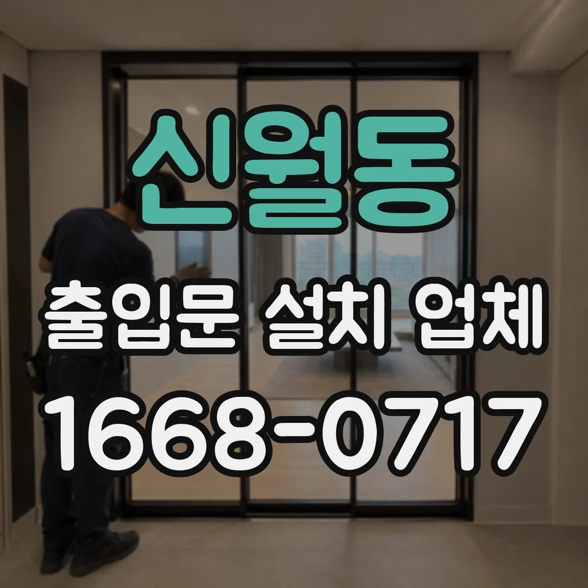 신월동 출입문 설치 업체