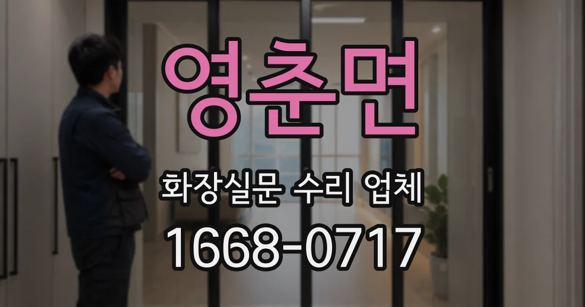 영춘면 화장실문 수리 업체