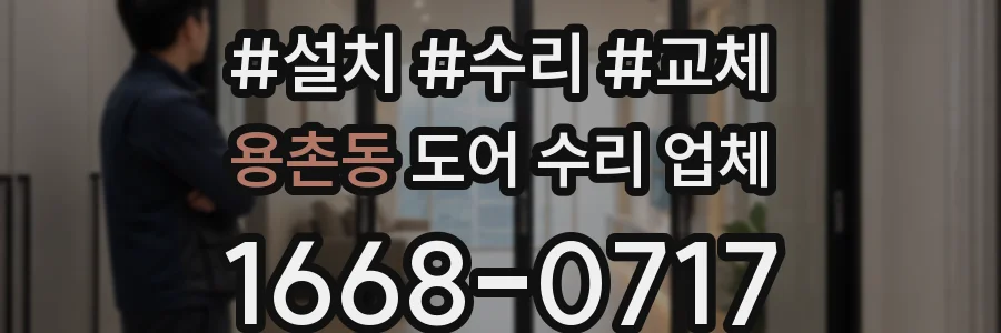 용촌동 도어 수리 업체