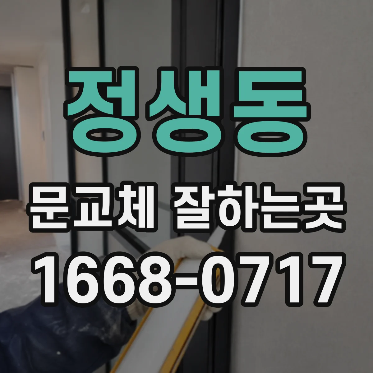 정생동 문교체 잘하는곳