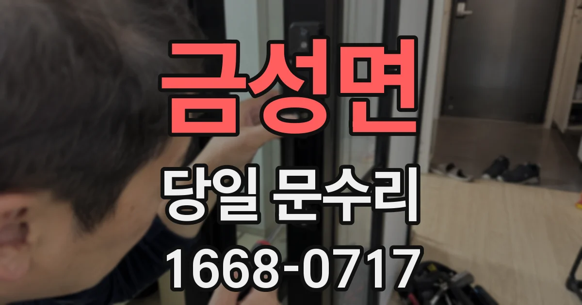 금성면 당일 문수리