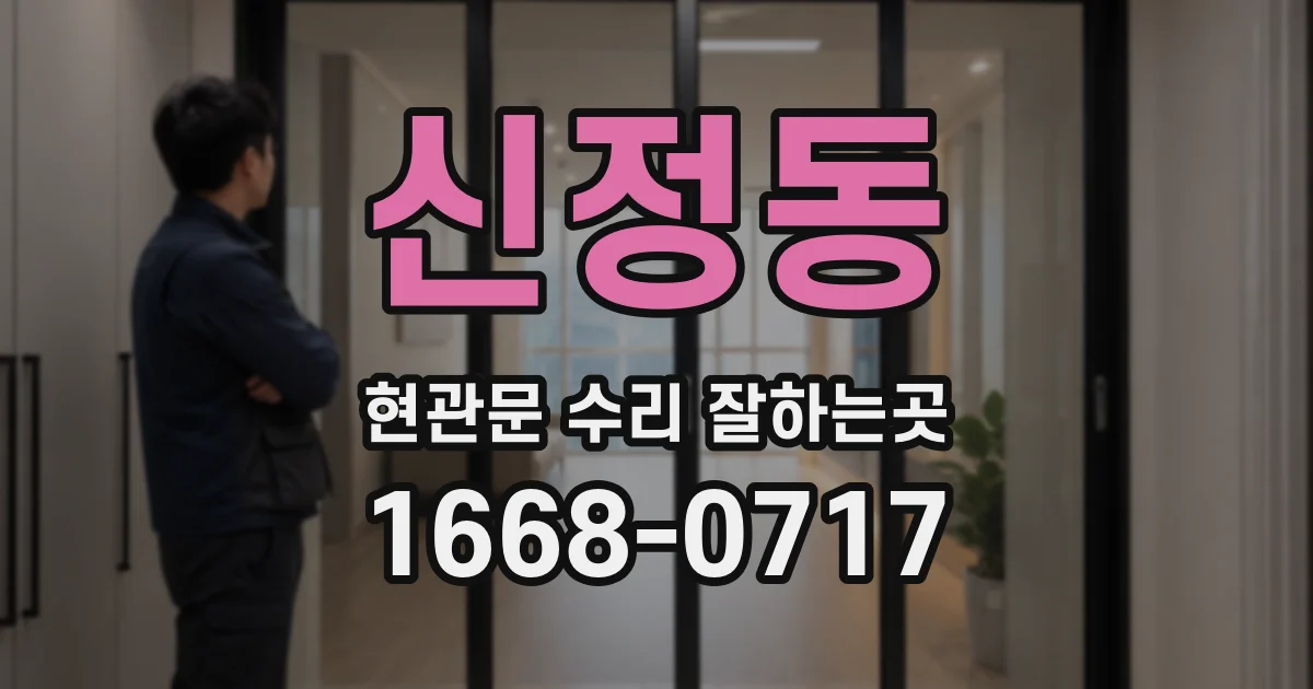 신정동 현관문 수리 잘하는곳