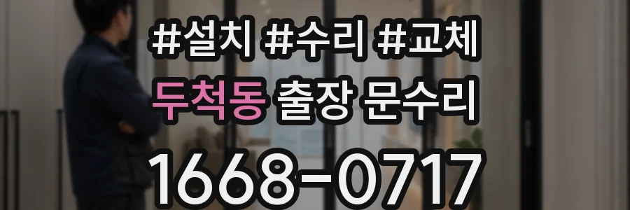 두척동 출장 문수리