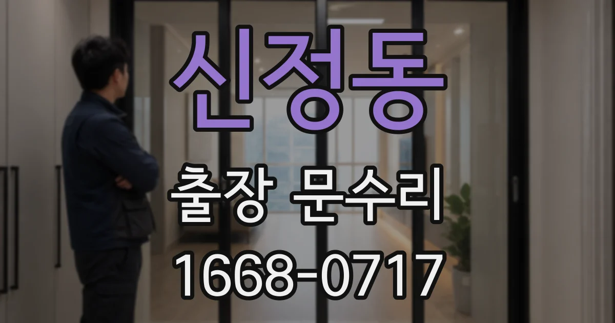 신정동 출장 문수리