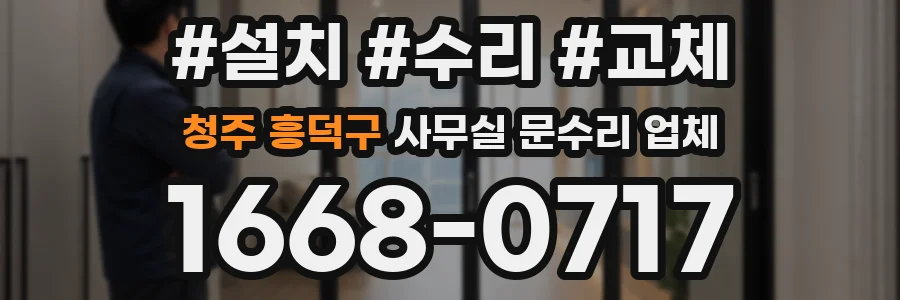 청주 흥덕구 사무실 문수리 업체