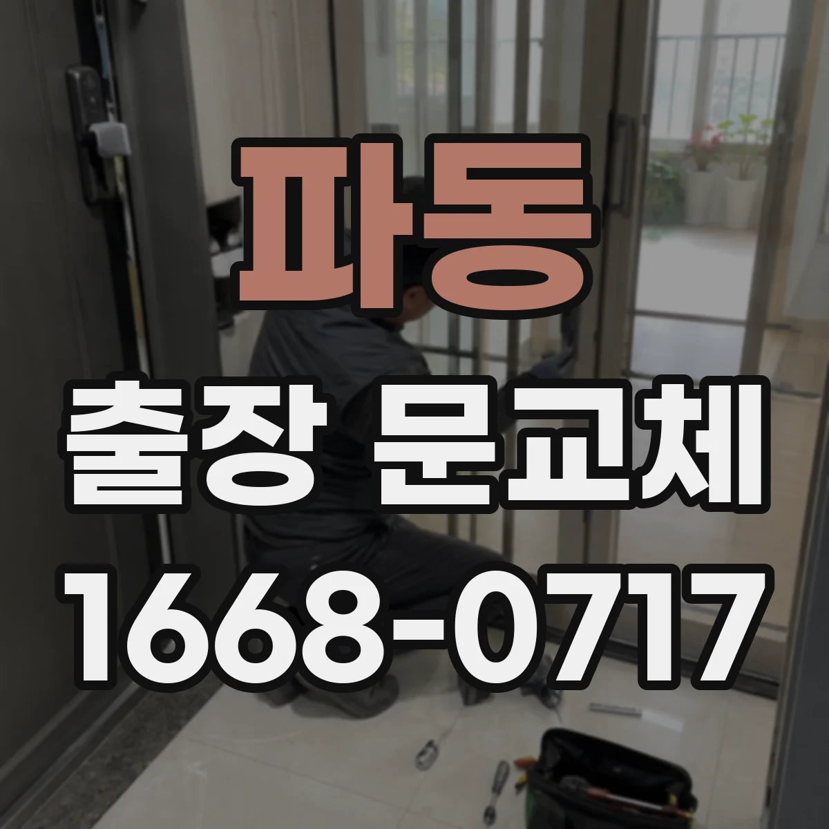 파동 출장 문교체