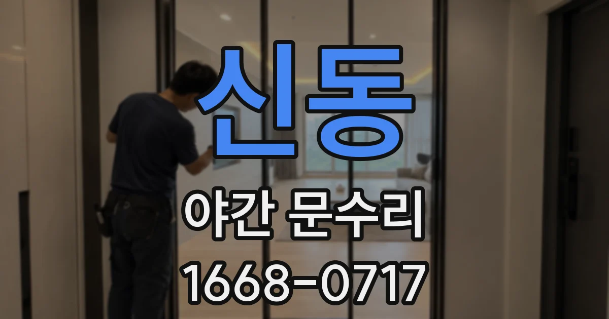신동 야간 문수리