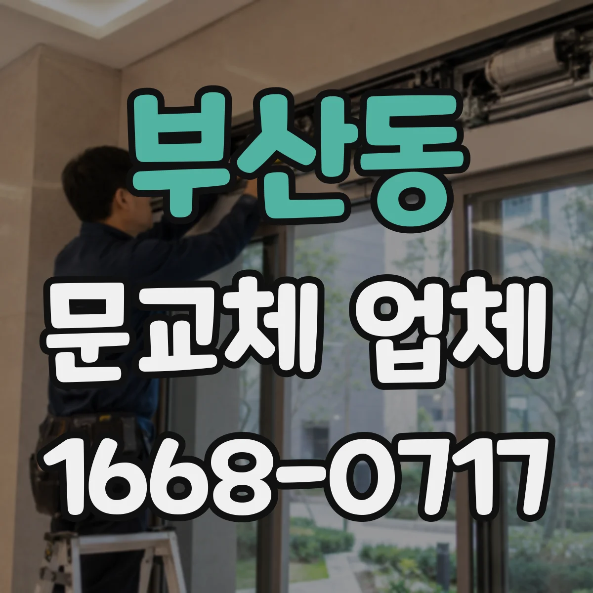 부산동 문교체 업체