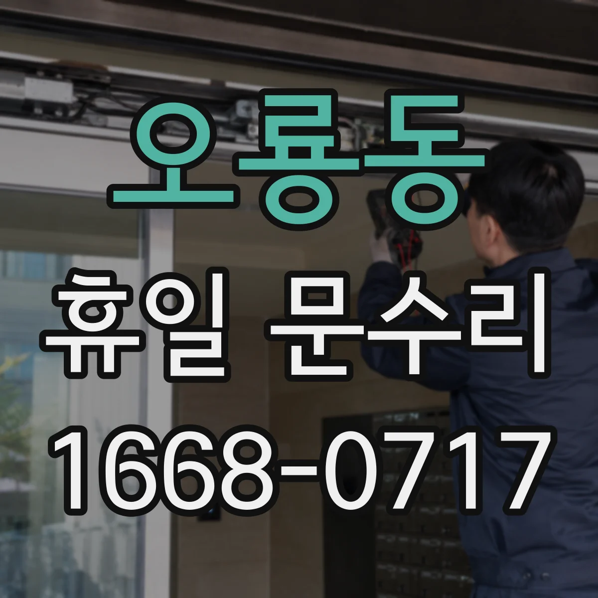 오룡동 휴일 문수리