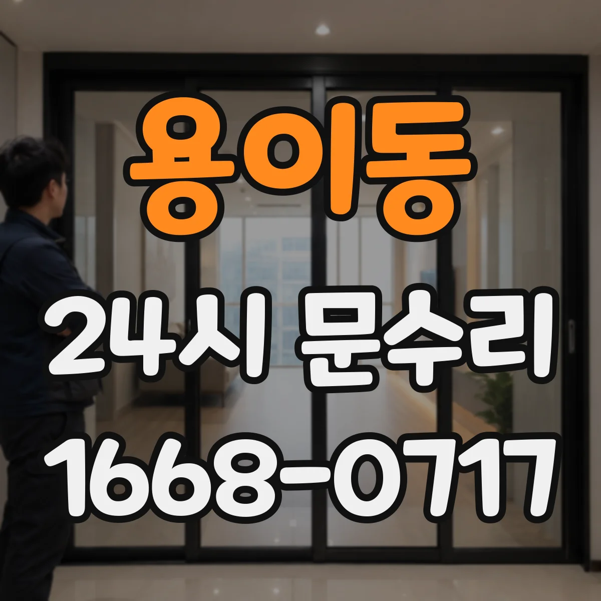 용이동 24시 문수리