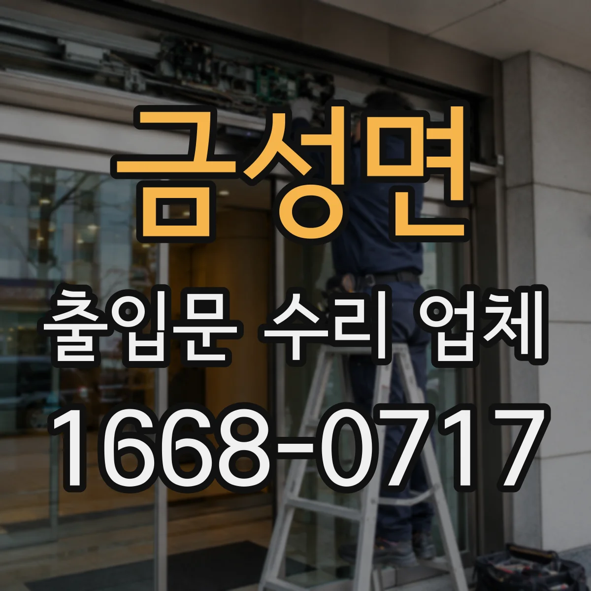 금성면 출입문 수리 업체