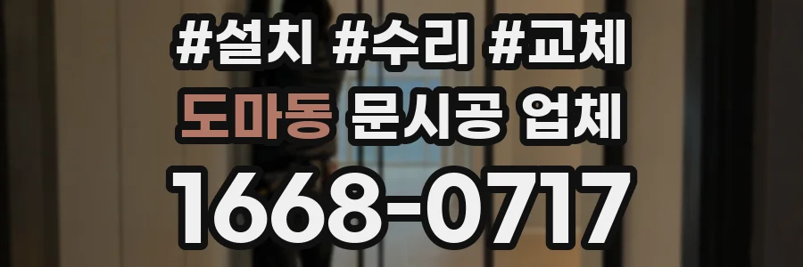 도마동 문시공 업체
