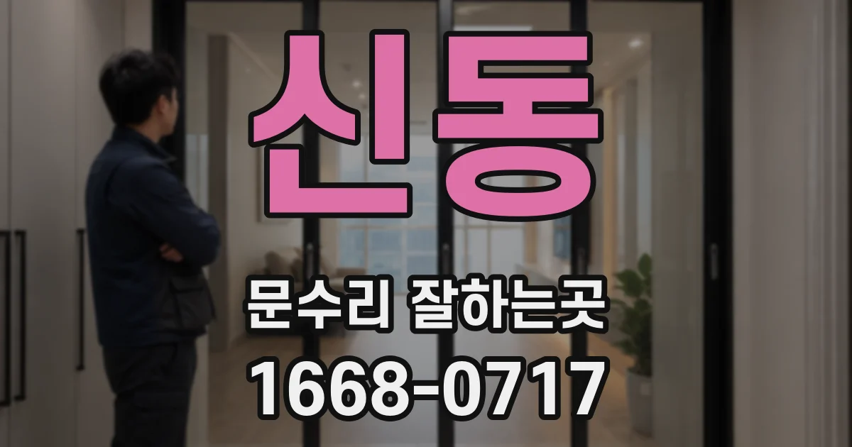신동 문수리 잘하는곳