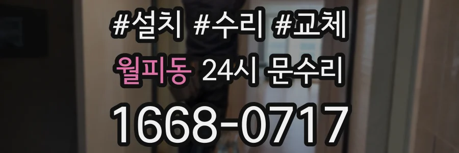 월피동 24시 문수리