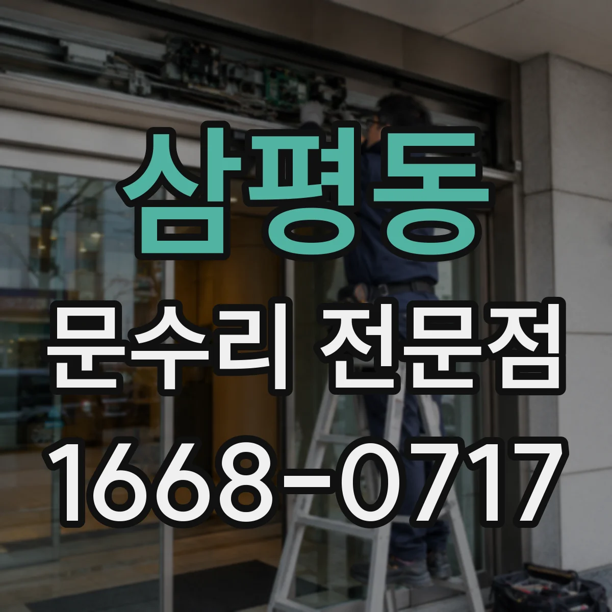 삼평동 문수리 전문점