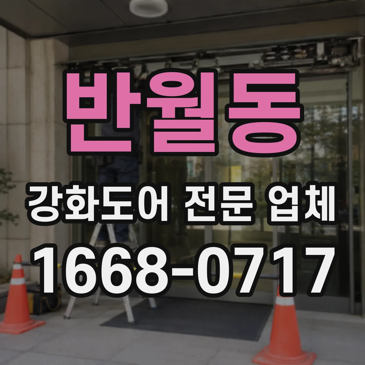 반월동 강화도어 전문 업체