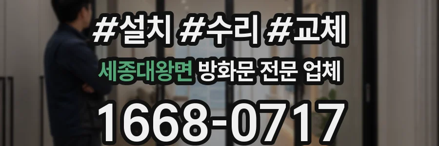 세종대왕면 방화문 전문 업체