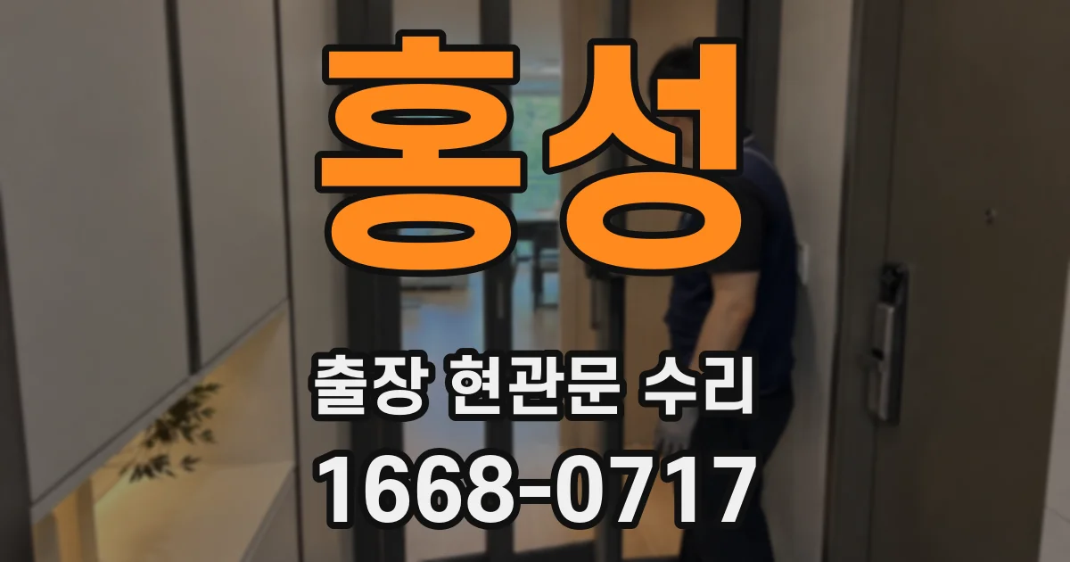 홍성 출장 현관문 수리