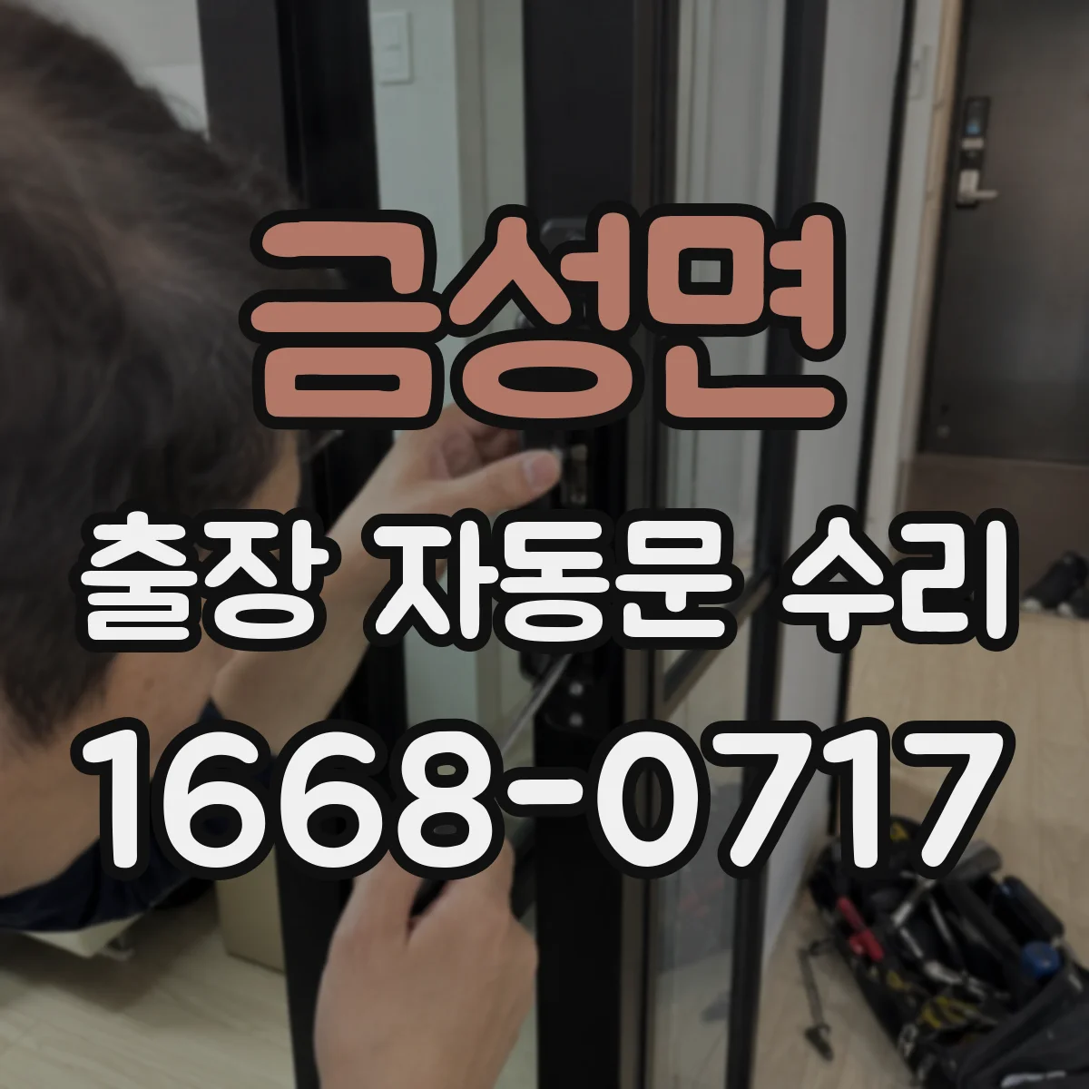 금성면 출장 자동문 수리