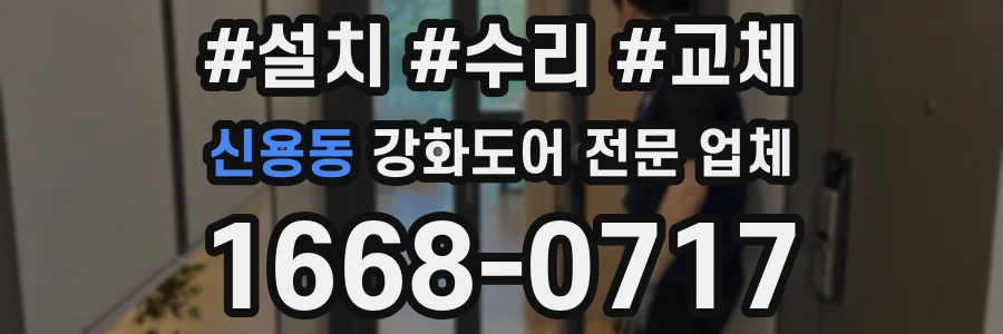 신용동 강화도어 전문 업체