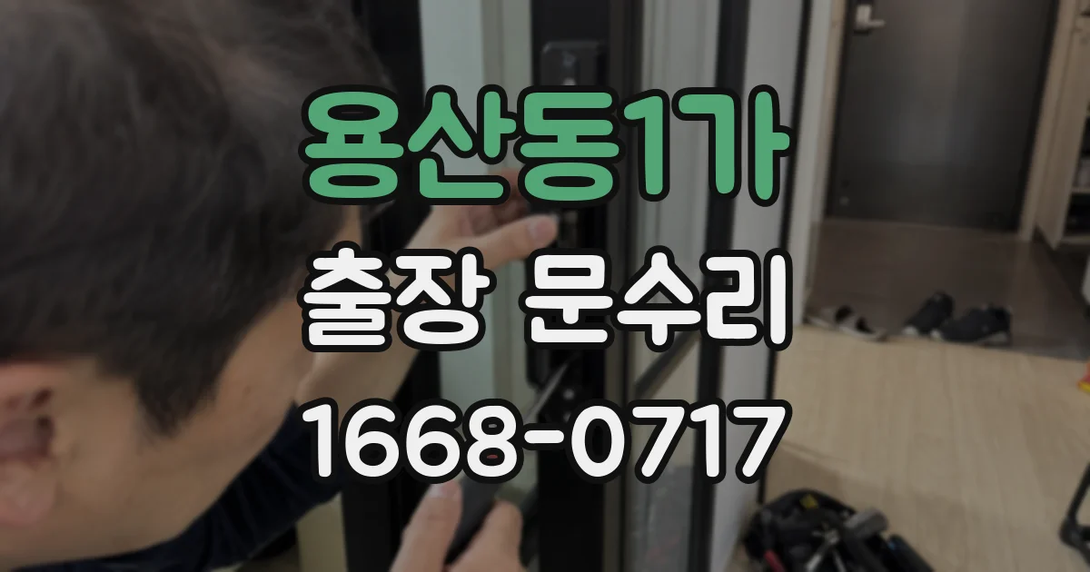 용산동1가 출장 문수리