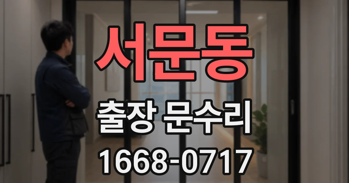 서문동 출장 문수리